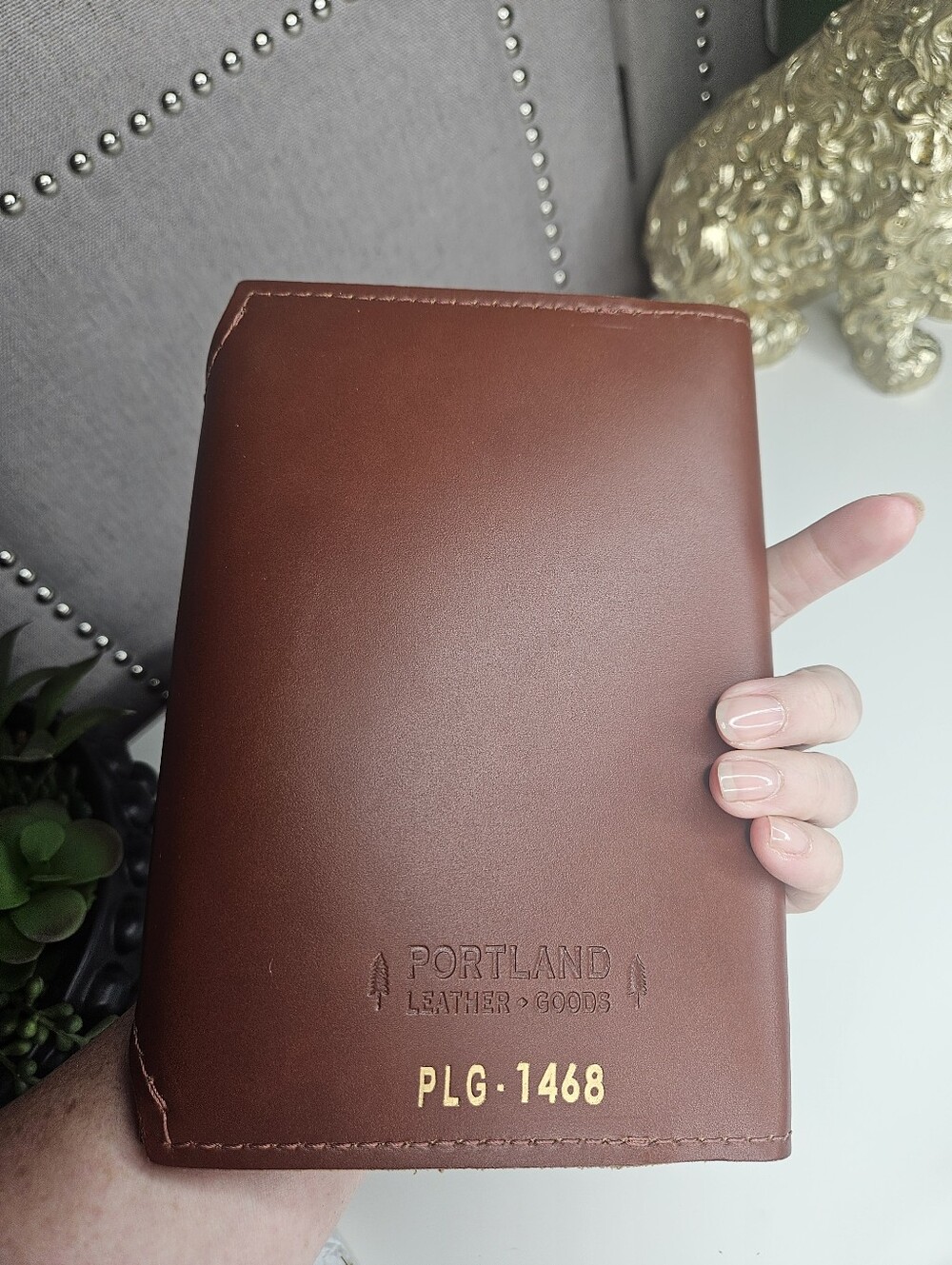 Portland Leather Goods Limited Edition 10th Anniversary Snap Journal Madrone - Picture 5 of 11